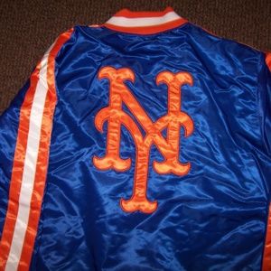 NEW YORK METS STARTER Snap Down Jacket 3X